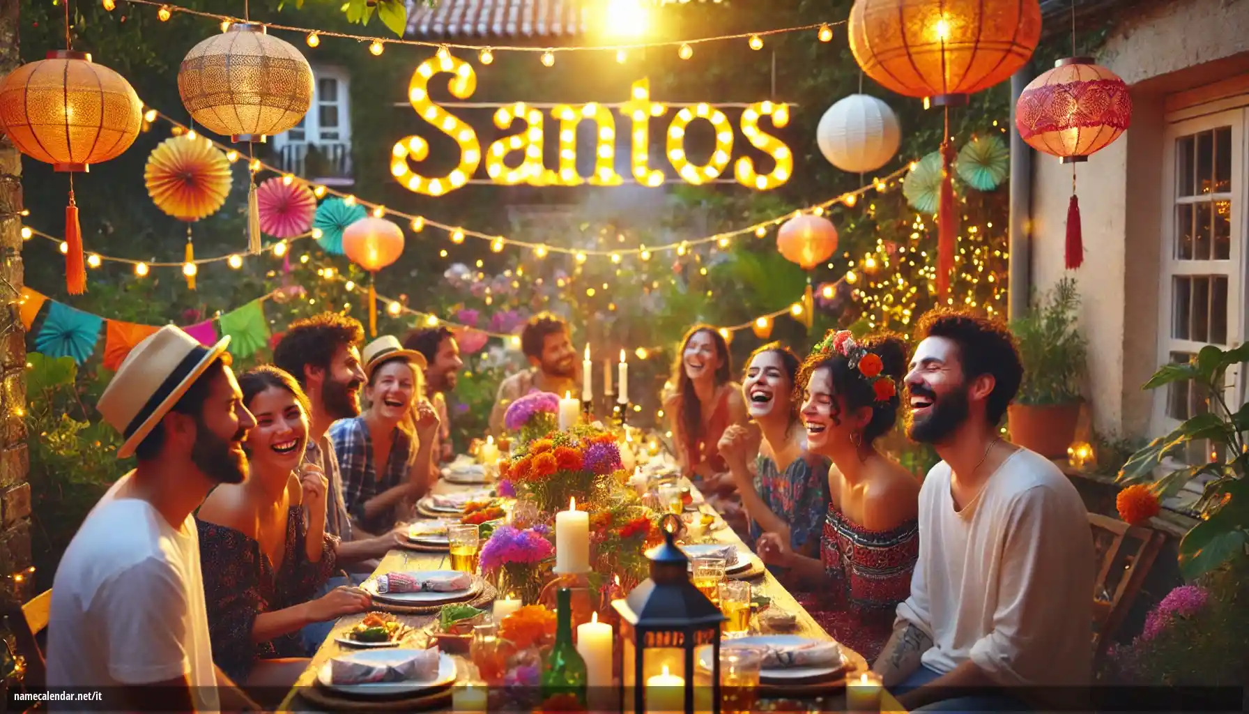 Celebrazione dell'onomastico e del nome - Santos