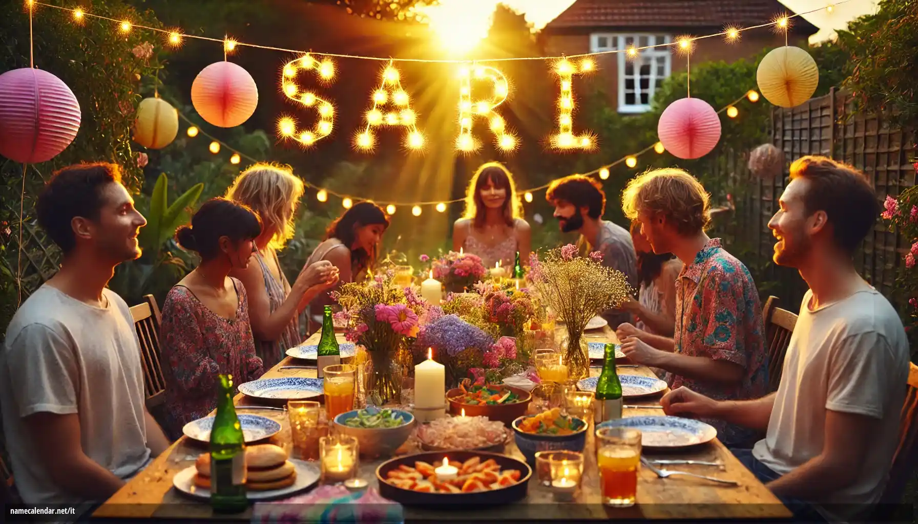 Celebrazione dell'onomastico e del nome - Sari