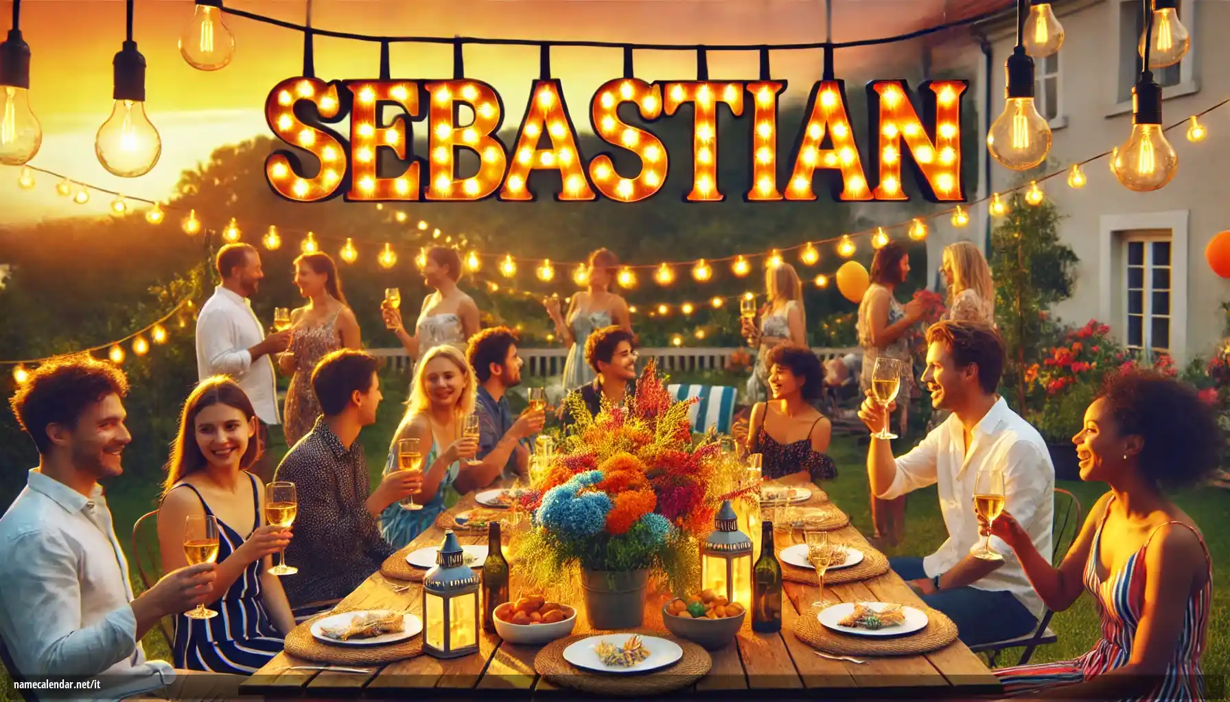 Celebrazione dell'onomastico e del nome - Sebastián