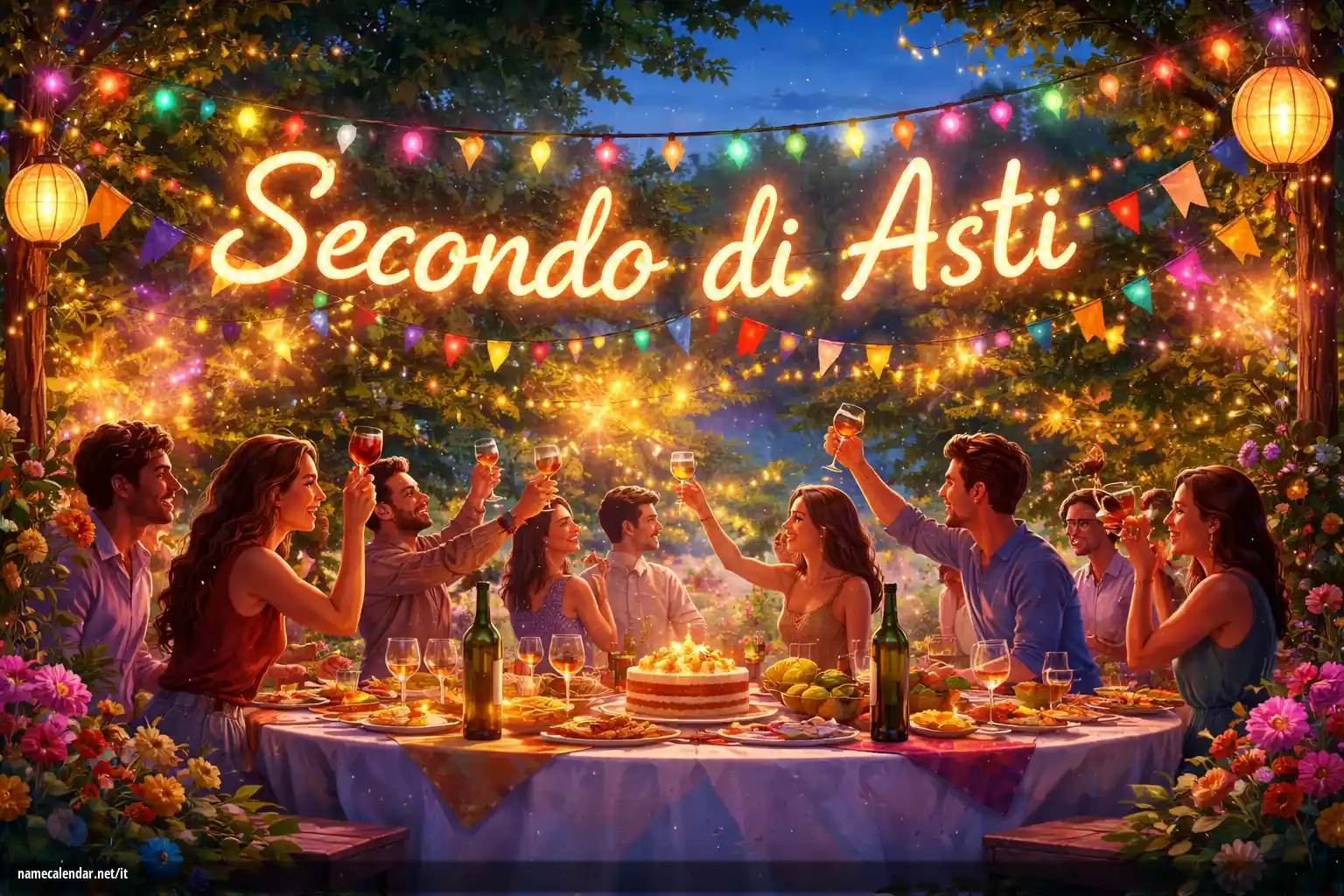 Celebrazione dell'onomastico e del nome - Secondo di Asti