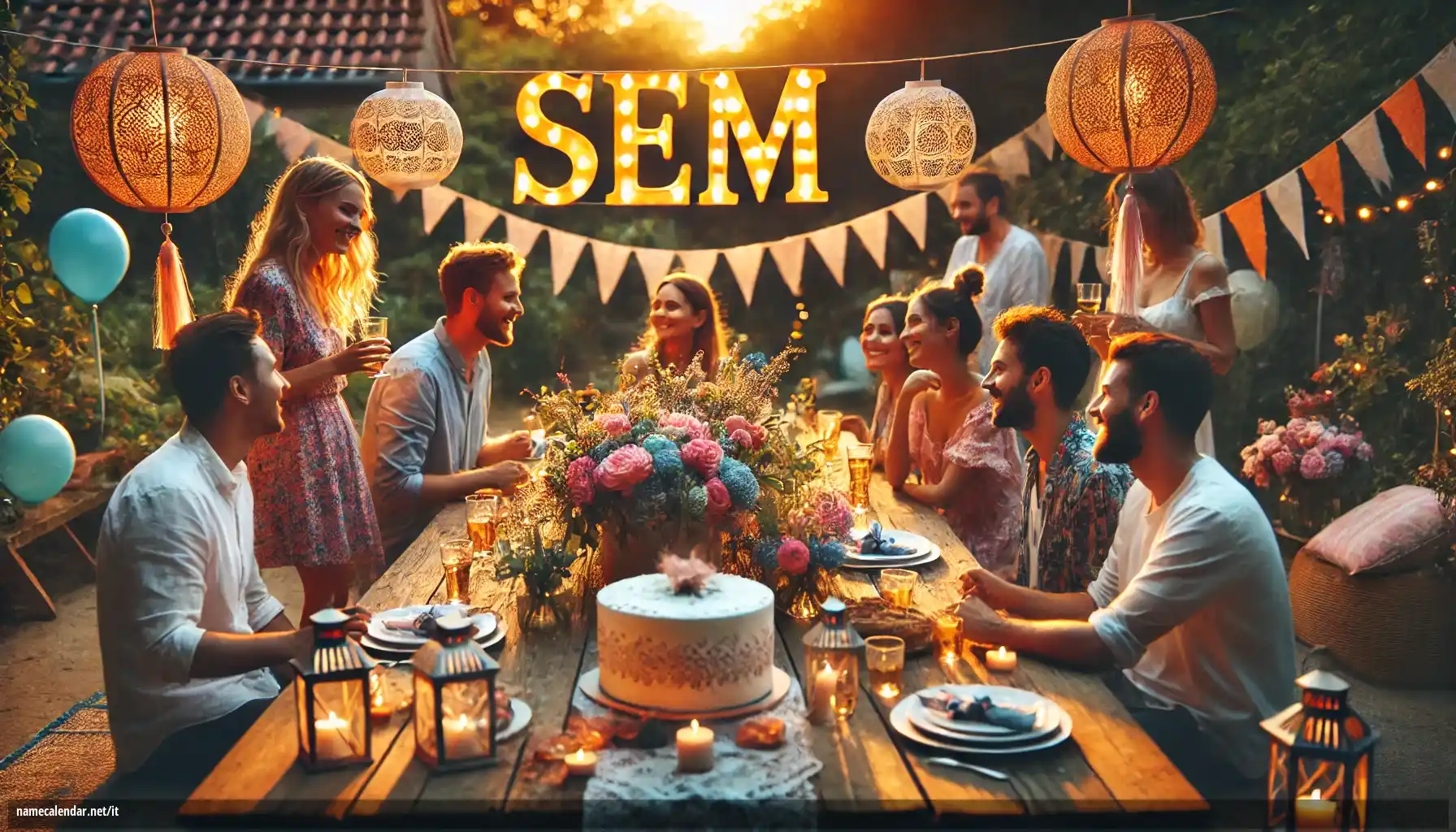 Celebrazione dell'onomastico e del nome - Sem