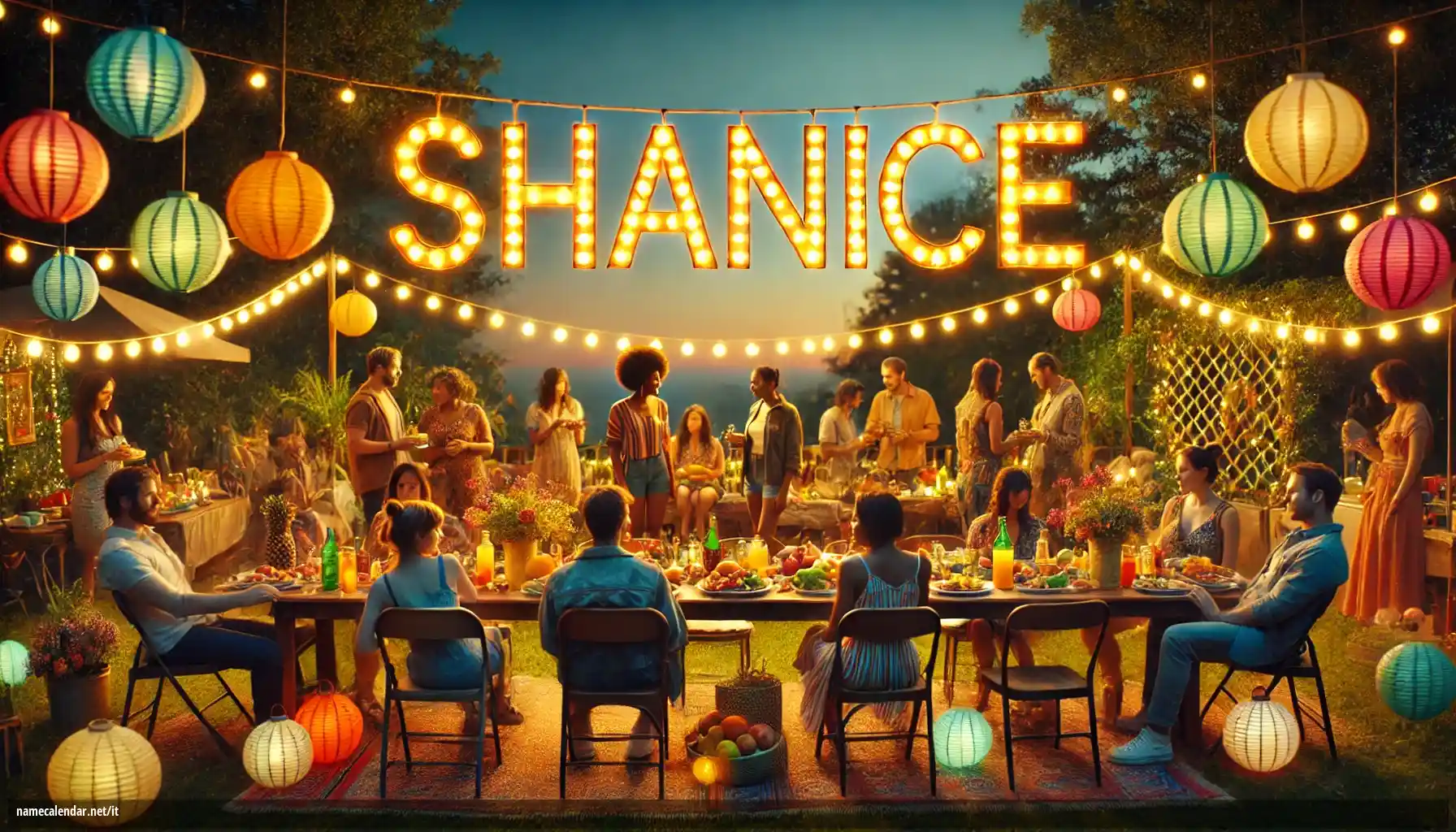 Celebrazione dell'onomastico e del nome - Shanice