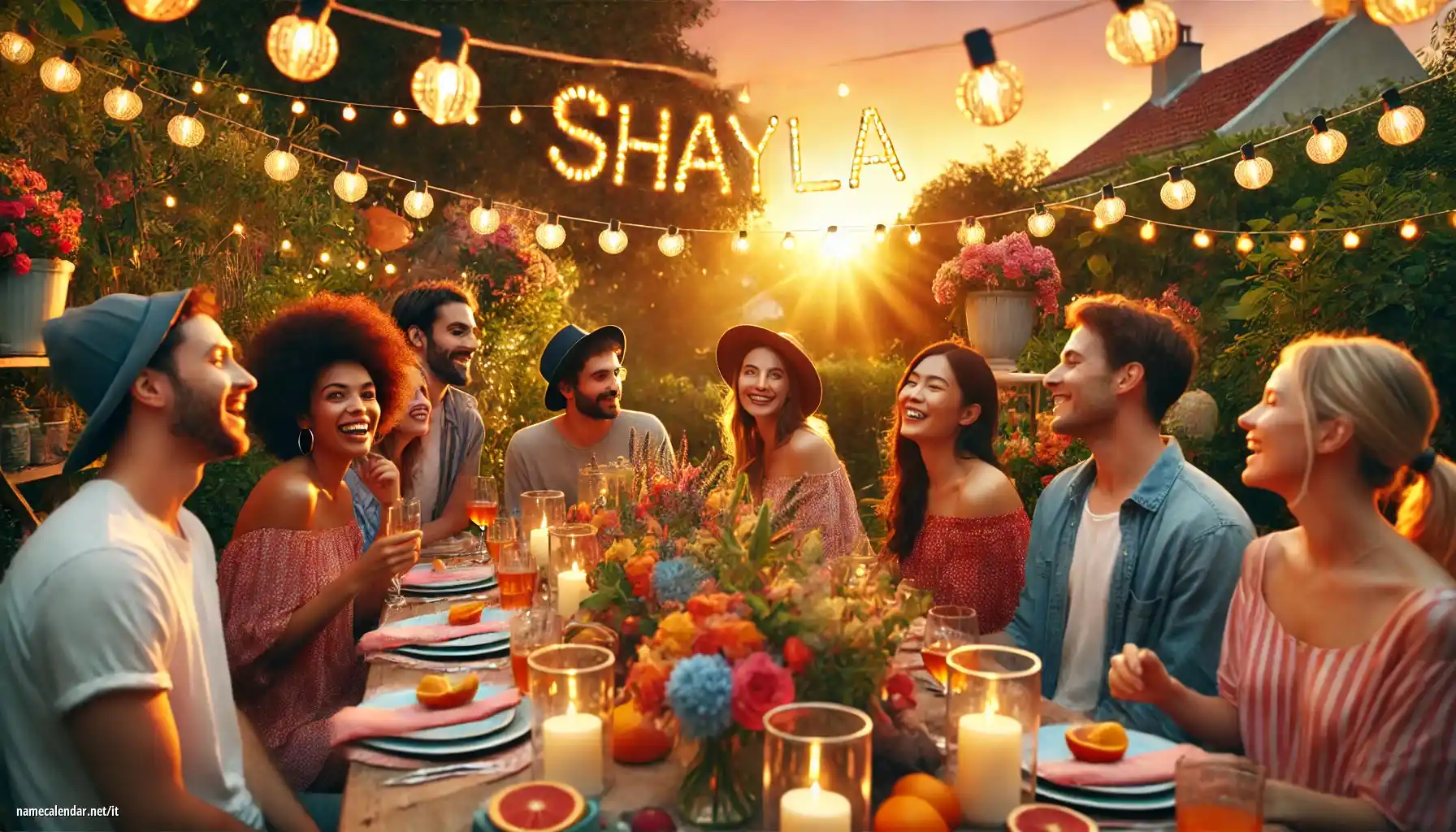 Celebrazione dell'onomastico e del nome - Shayla