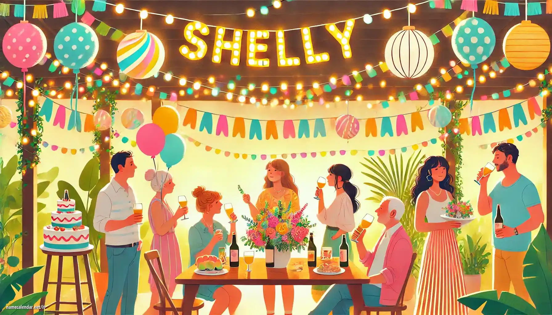 Celebrazione dell'onomastico e del nome - Shelly