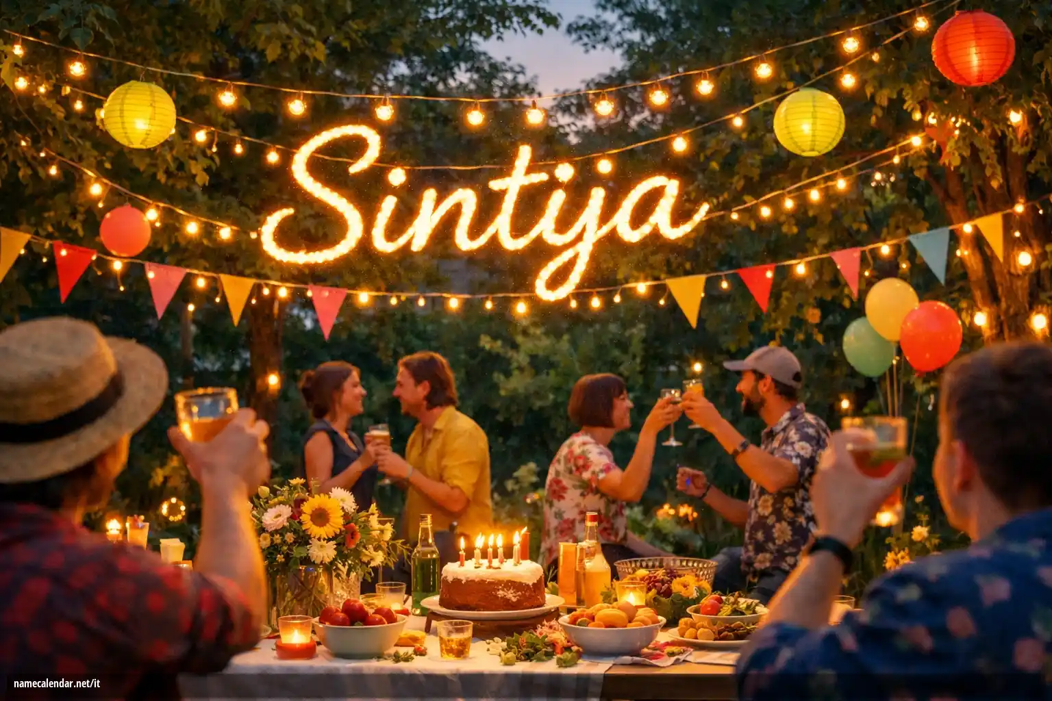 Celebrazione dell'onomastico e del nome - Sintija