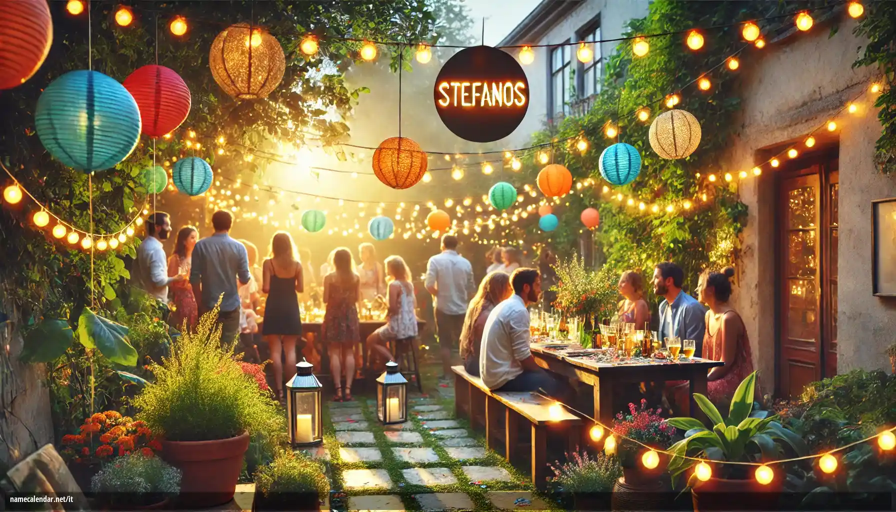 Celebrazione dell'onomastico e del nome - Stefanos