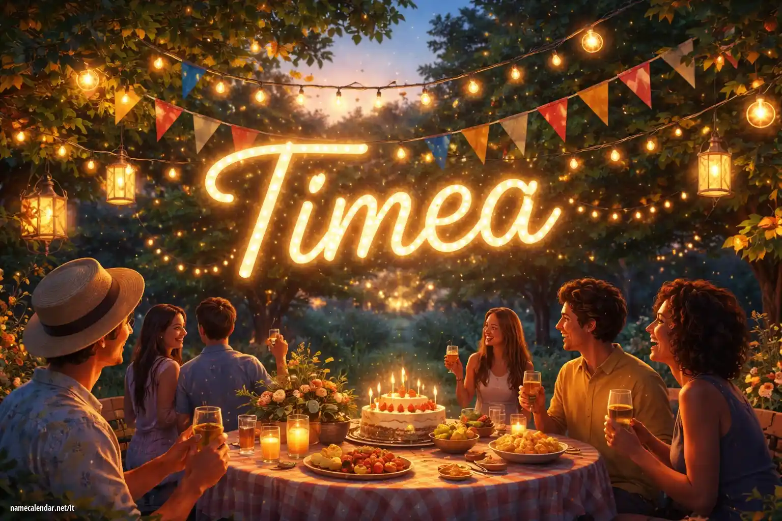 Celebrazione dell'onomastico e del nome - Tímea