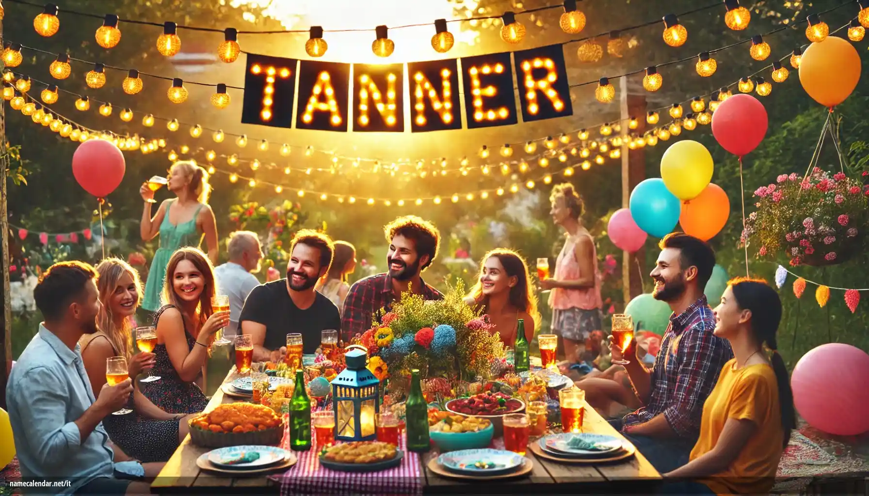 Celebrazione dell'onomastico e del nome - Tanner