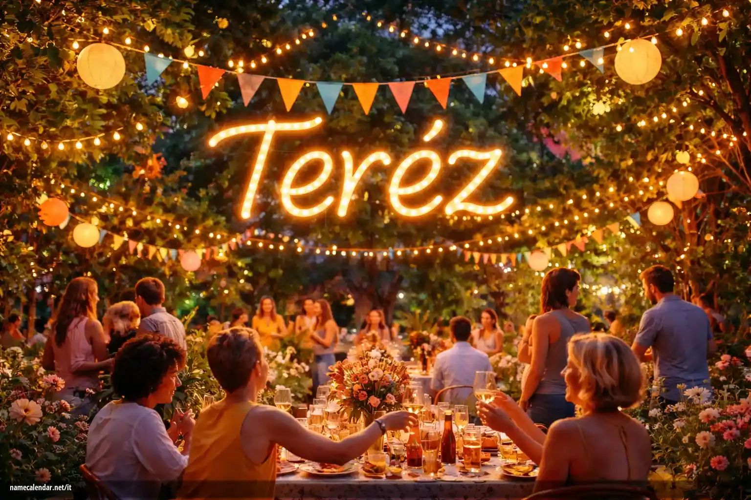 Celebrazione dell'onomastico e del nome - Teréz