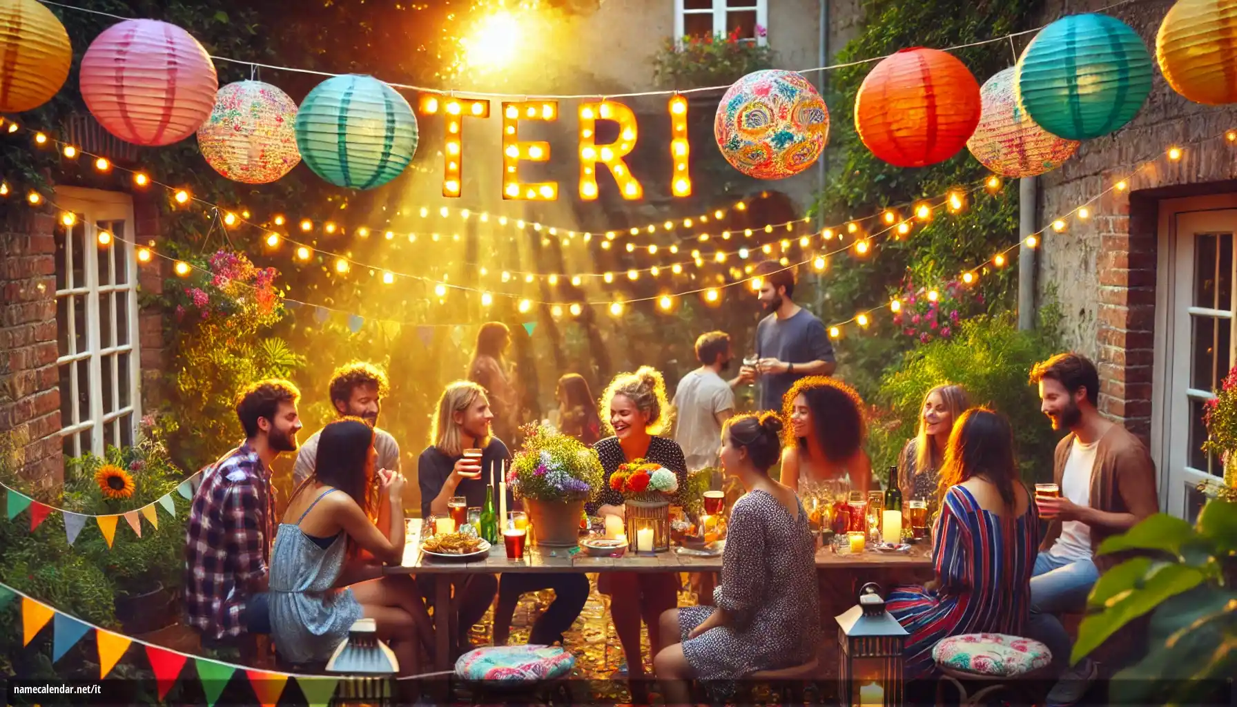 Celebrazione dell'onomastico e del nome - Teri