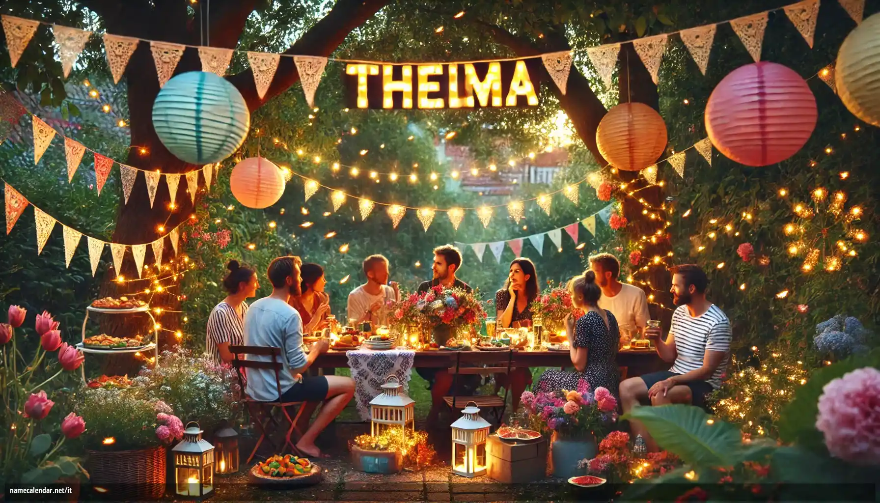 Celebrazione dell'onomastico e del nome - Thelma