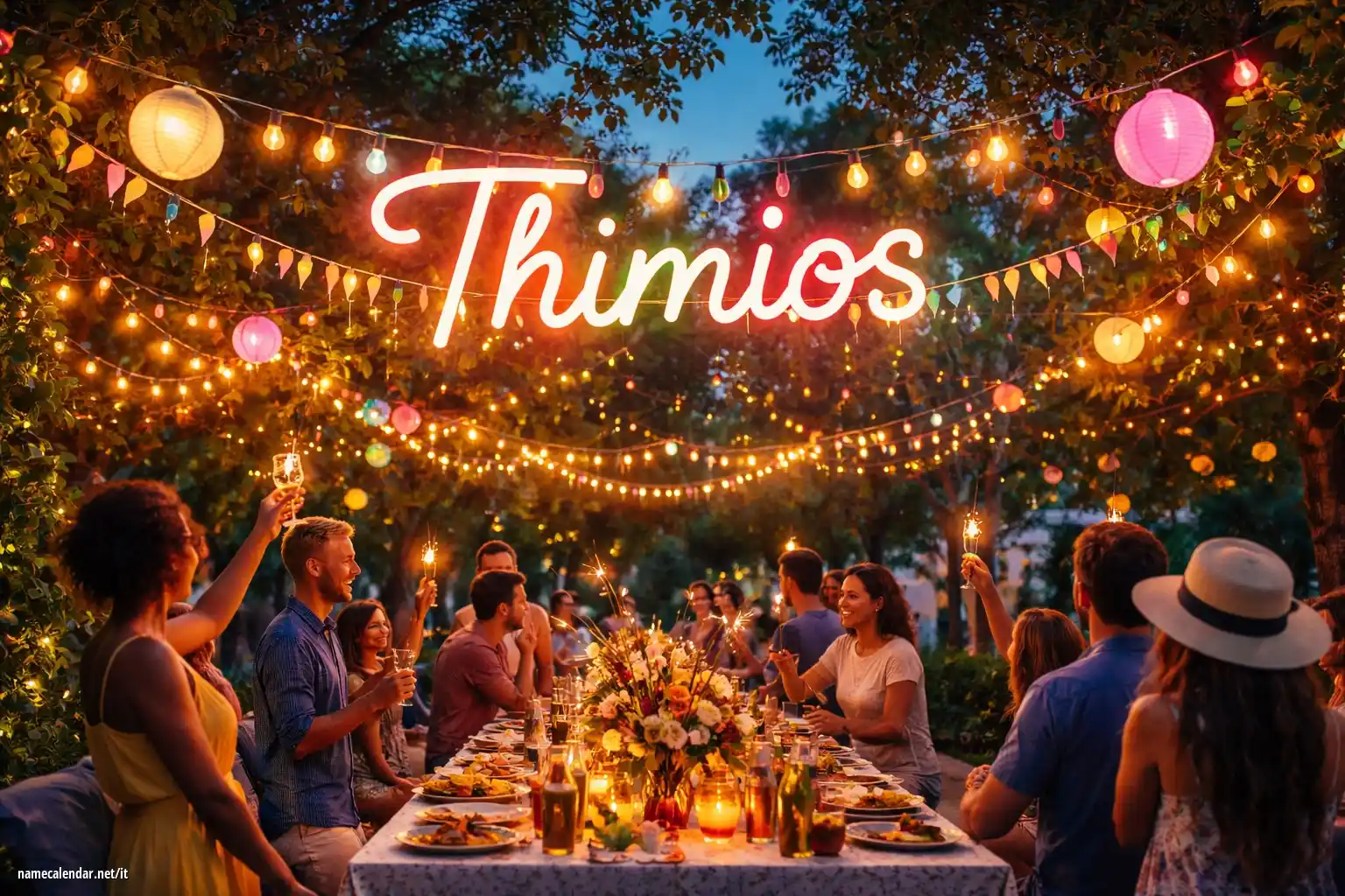 Celebrazione dell'onomastico e del nome - Thimios