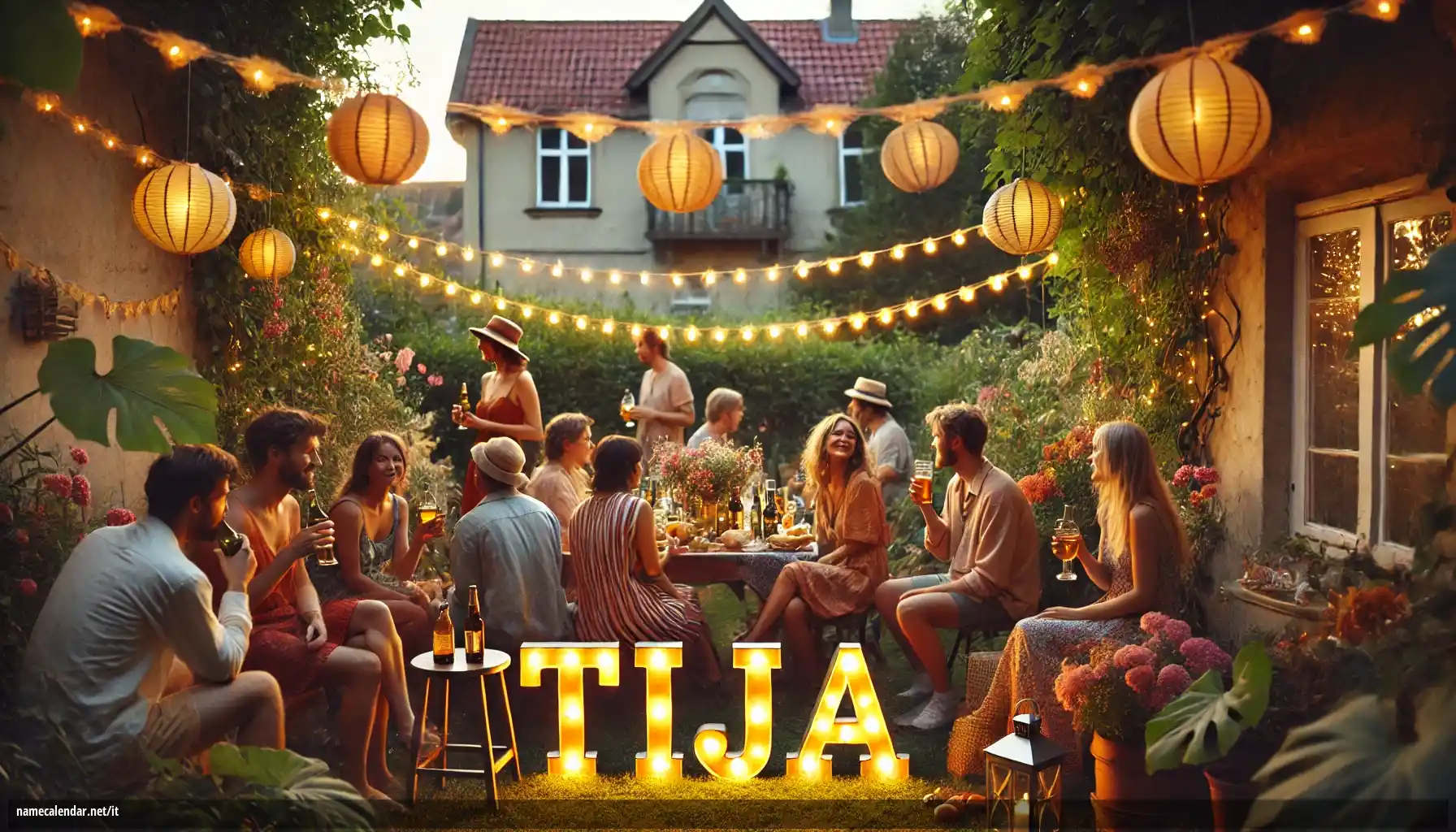 Celebrazione dell'onomastico e del nome - Tija