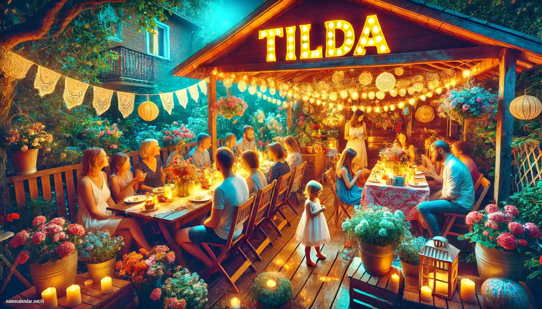 Celebrazione dell'onomastico e del nome - Tilda