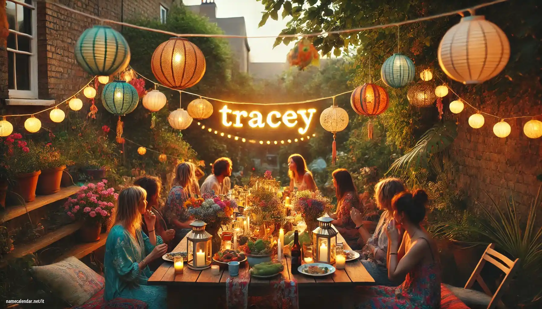 Celebrazione dell'onomastico e del nome - Tracey