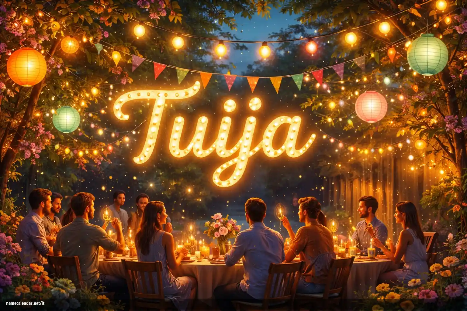 Celebrazione dell'onomastico e del nome - Tuija