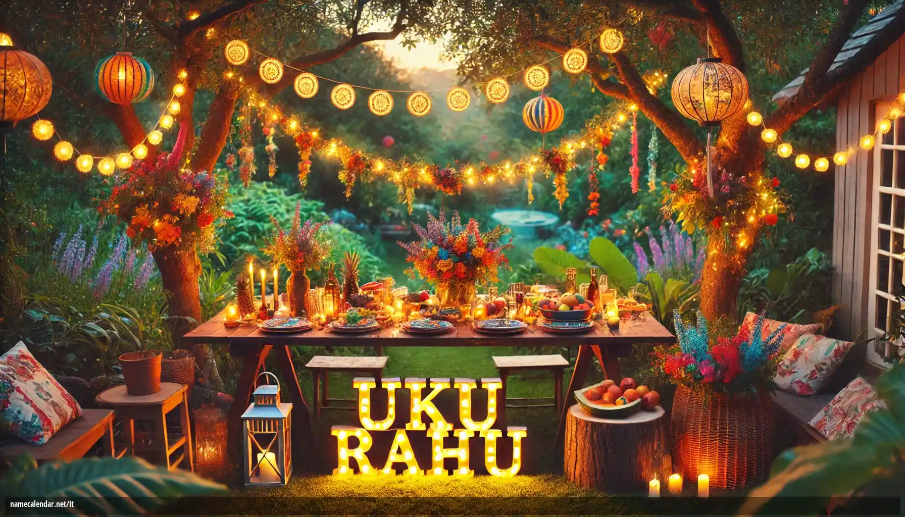 Celebrazione dell'onomastico e del nome - Uku Rahu