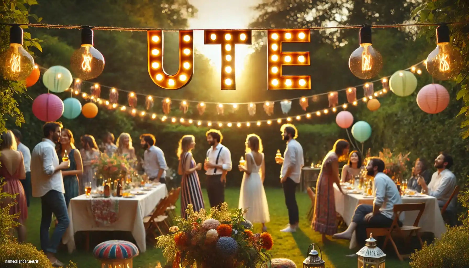 Celebrazione dell'onomastico e del nome - Ute