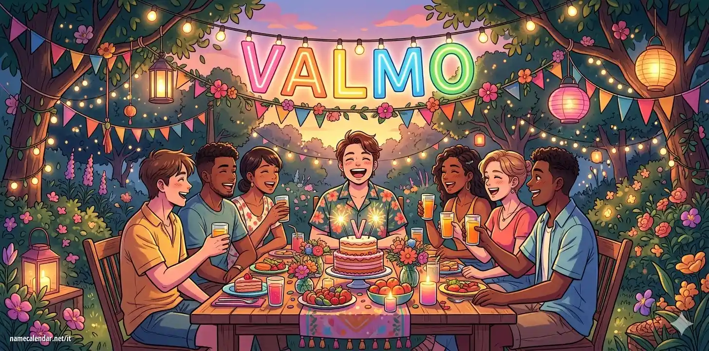 Celebrazione dell'onomastico e del nome - Valmo