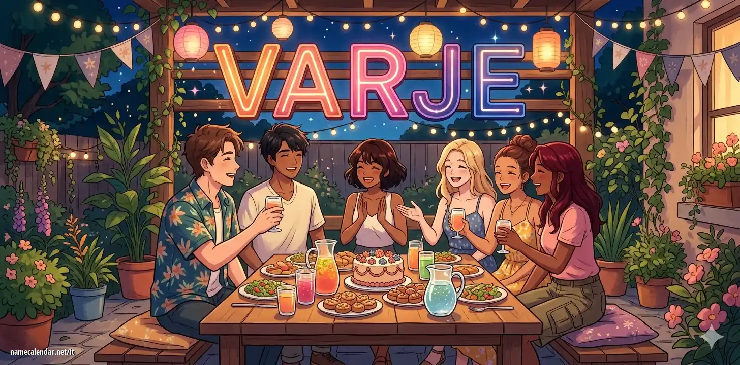 Celebrazione dell'onomastico e del nome - Varje