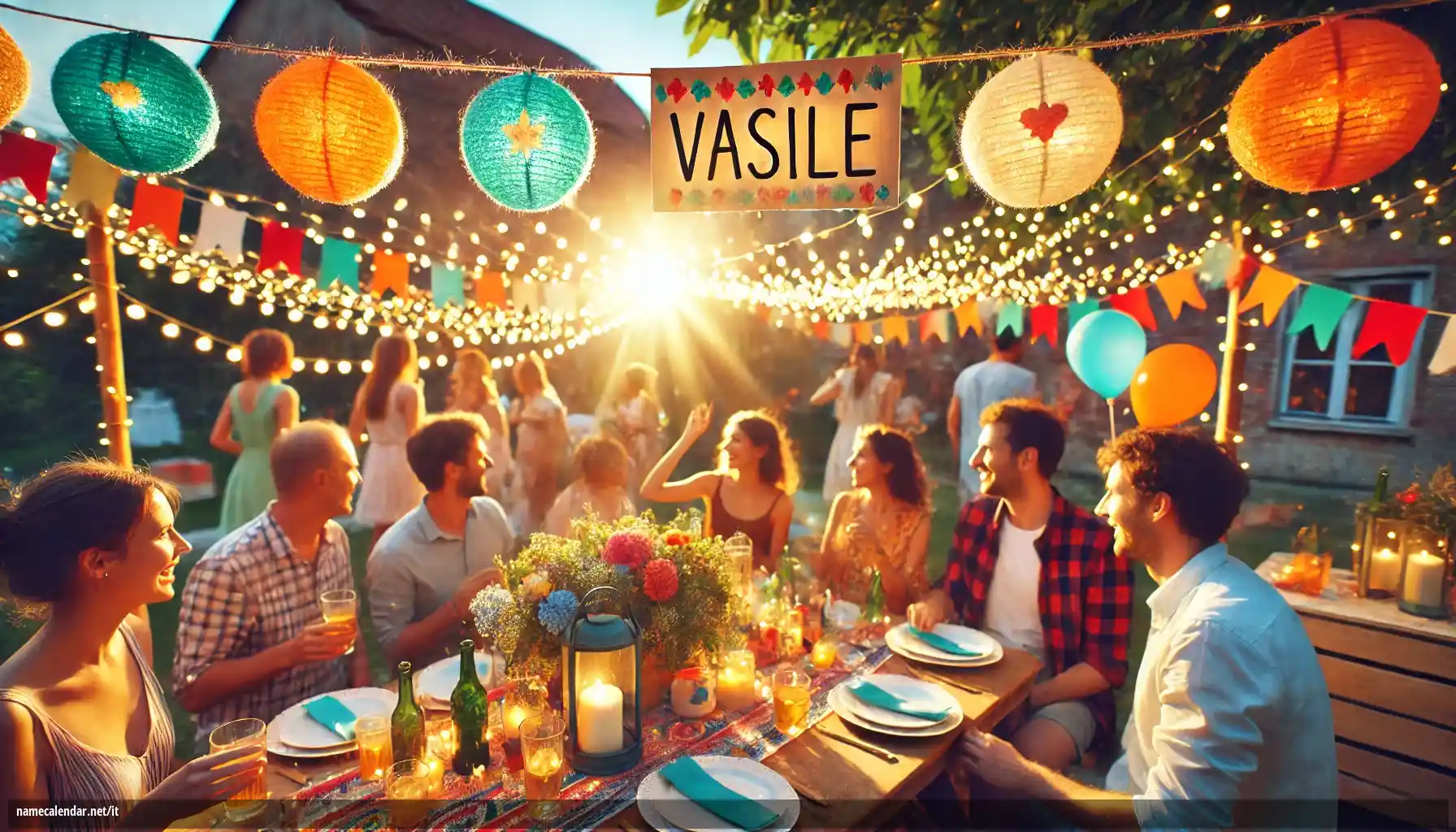 Celebrazione dell'onomastico e del nome - Vasile