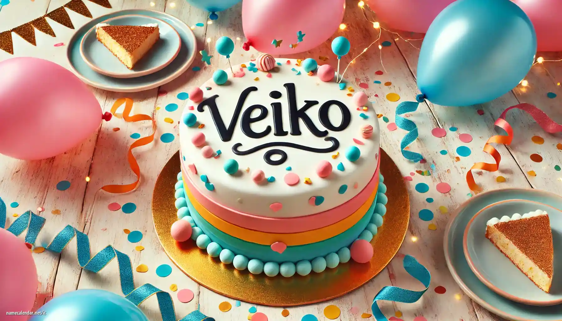 Celebrazione dell'onomastico e del nome - Veiko