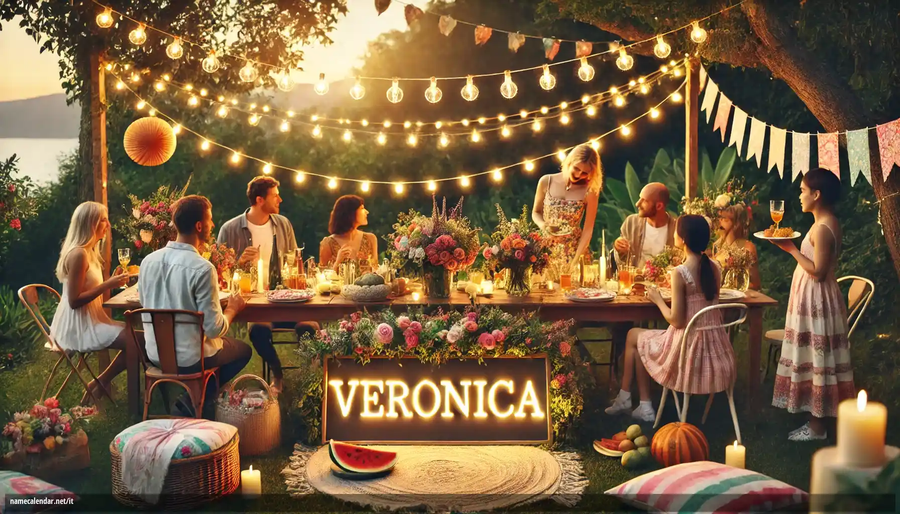 Celebrazione dell'onomastico e del nome - Verónica