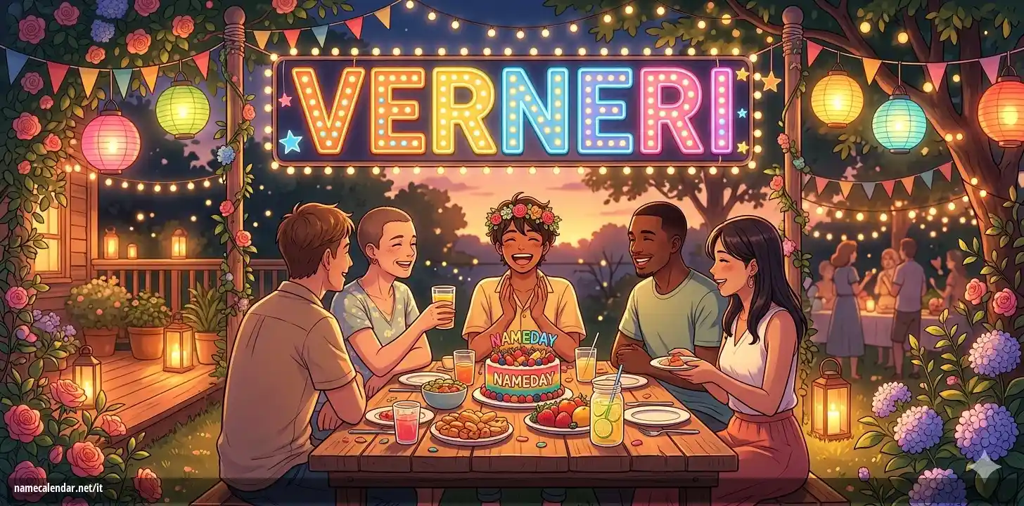 Celebrazione dell'onomastico e del nome - Verneri
