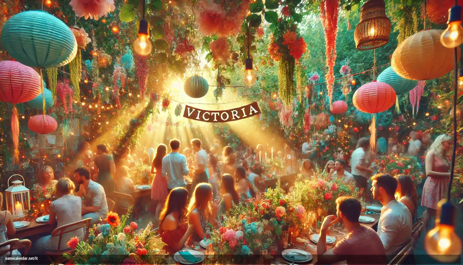 Celebrazione dell'onomastico e del nome - Victoria
