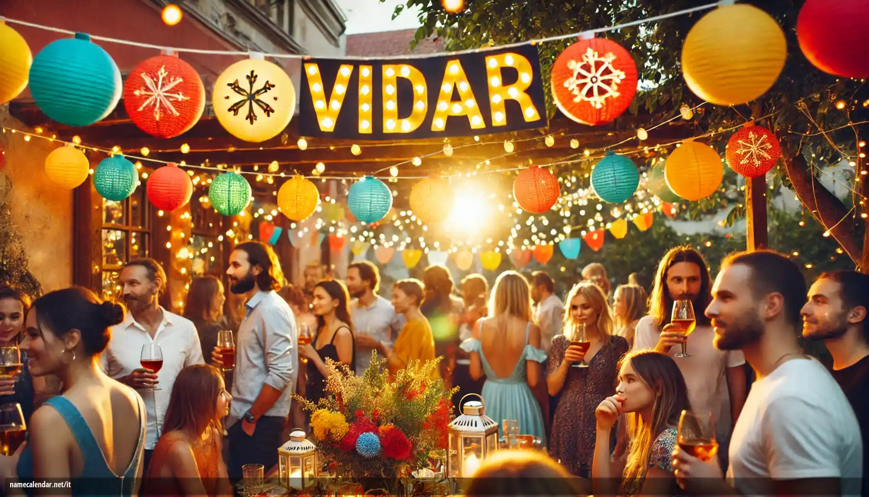 Celebrazione dell'onomastico e del nome - Vidar