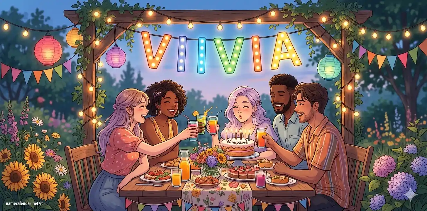 Celebrazione dell'onomastico e del nome - Viivia