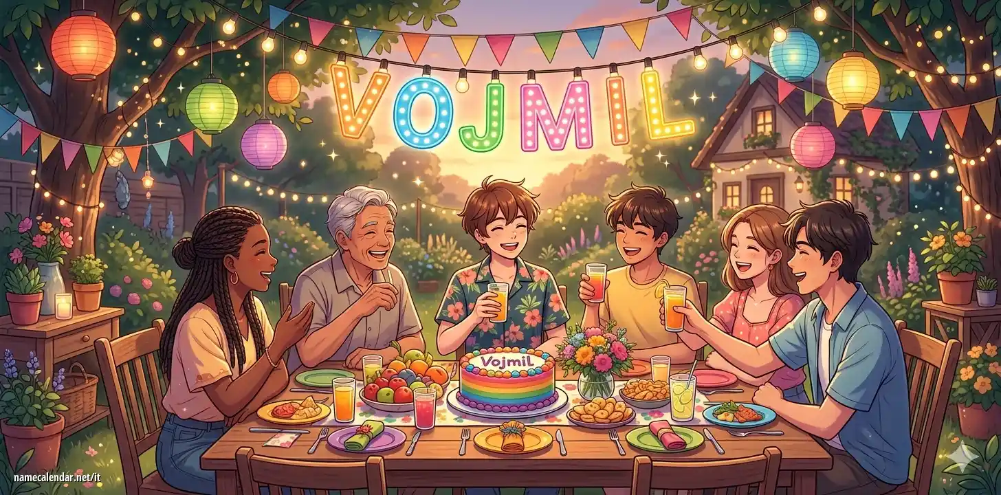 Celebrazione dell'onomastico e del nome - Vojmil