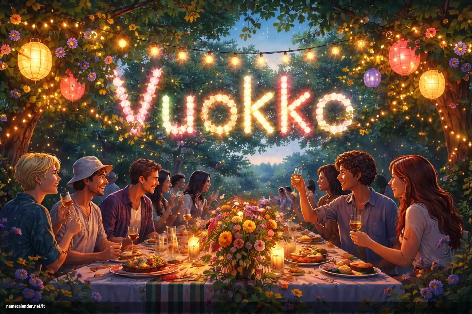 Celebrazione dell'onomastico e del nome - Vuokko