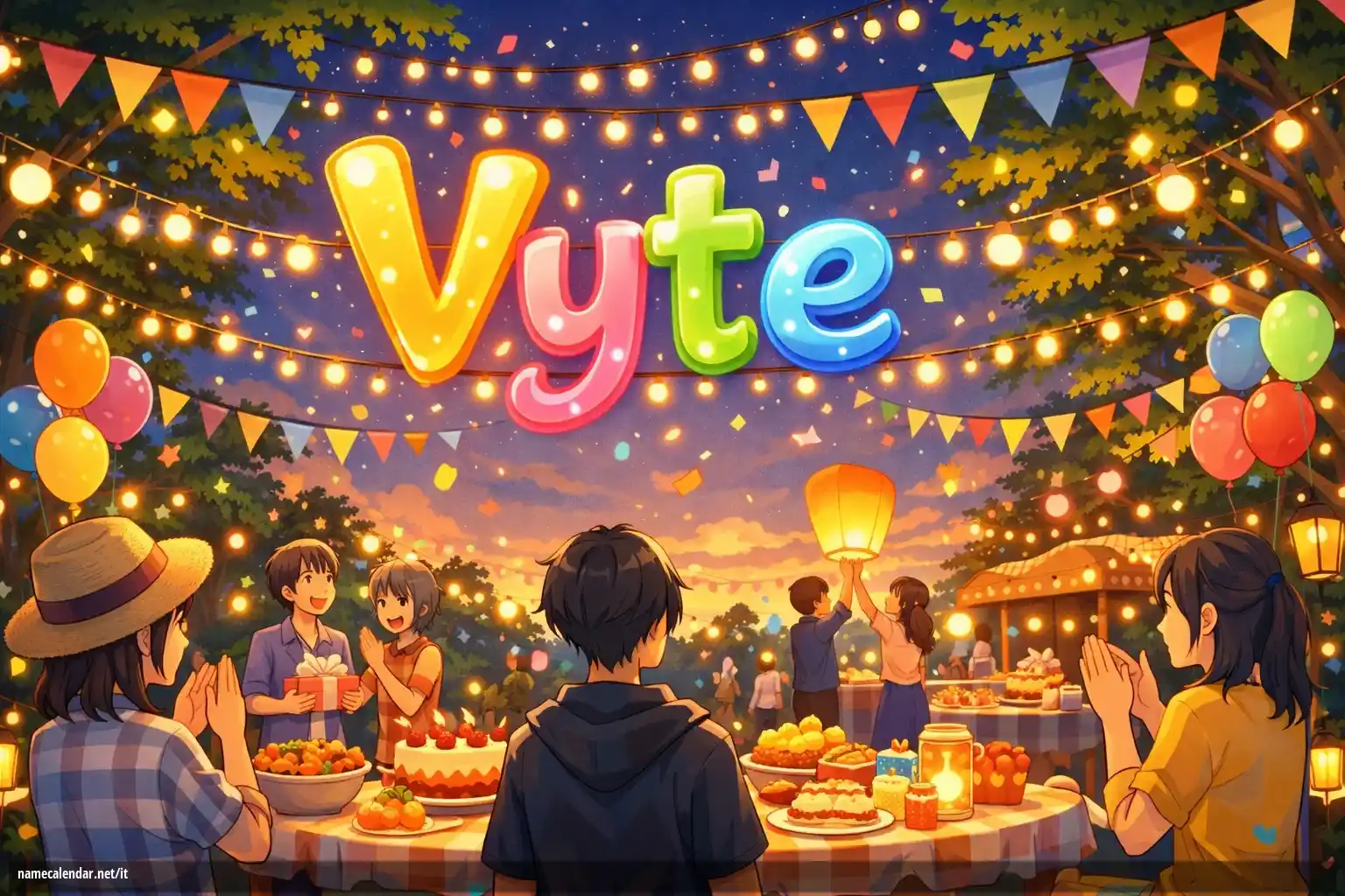 Celebrazione dell'onomastico e del nome - Vyte