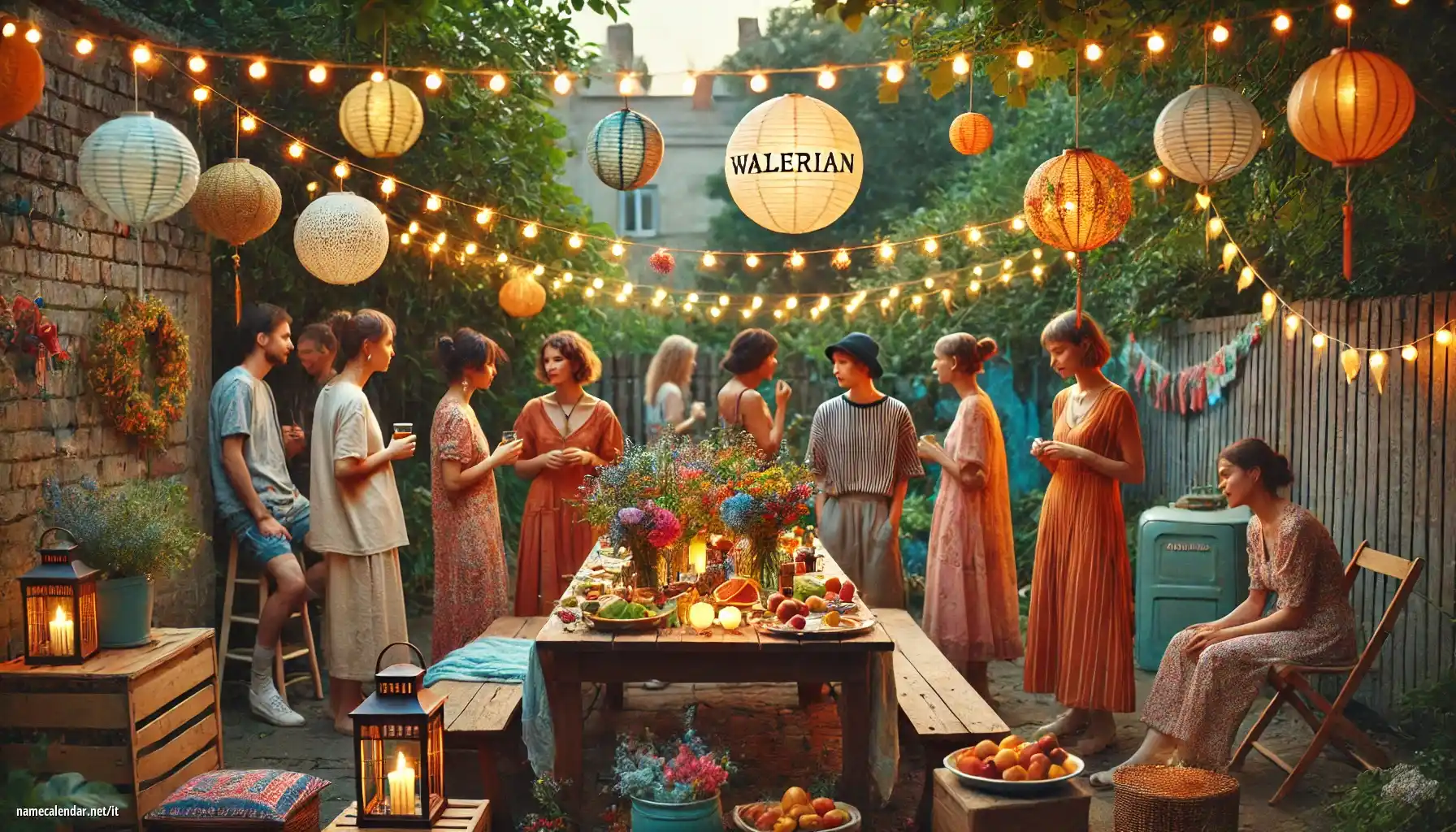 Celebrazione dell'onomastico e del nome - Walerian