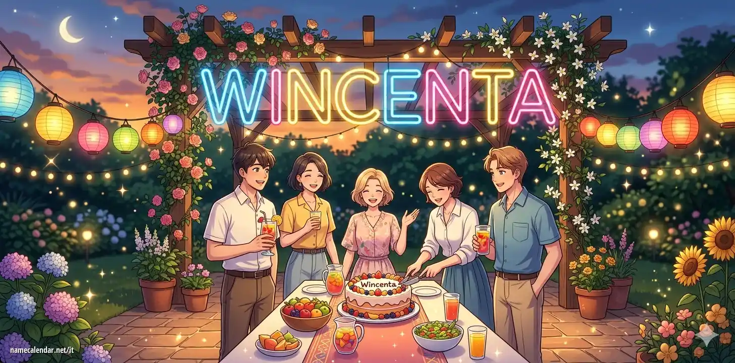 Celebrazione dell'onomastico e del nome - Wincenta