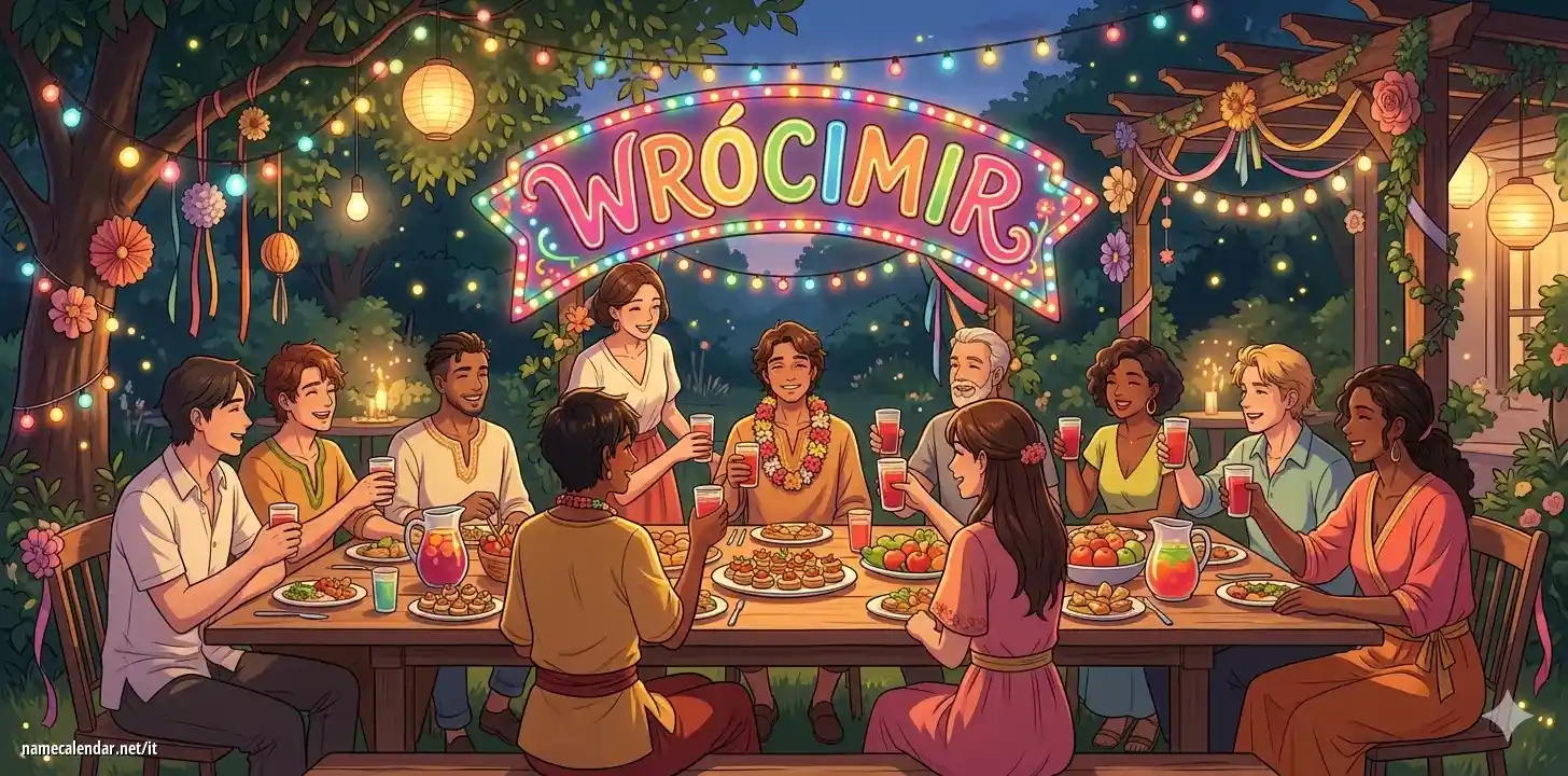 Celebrazione dell'onomastico e del nome - Wrócimir