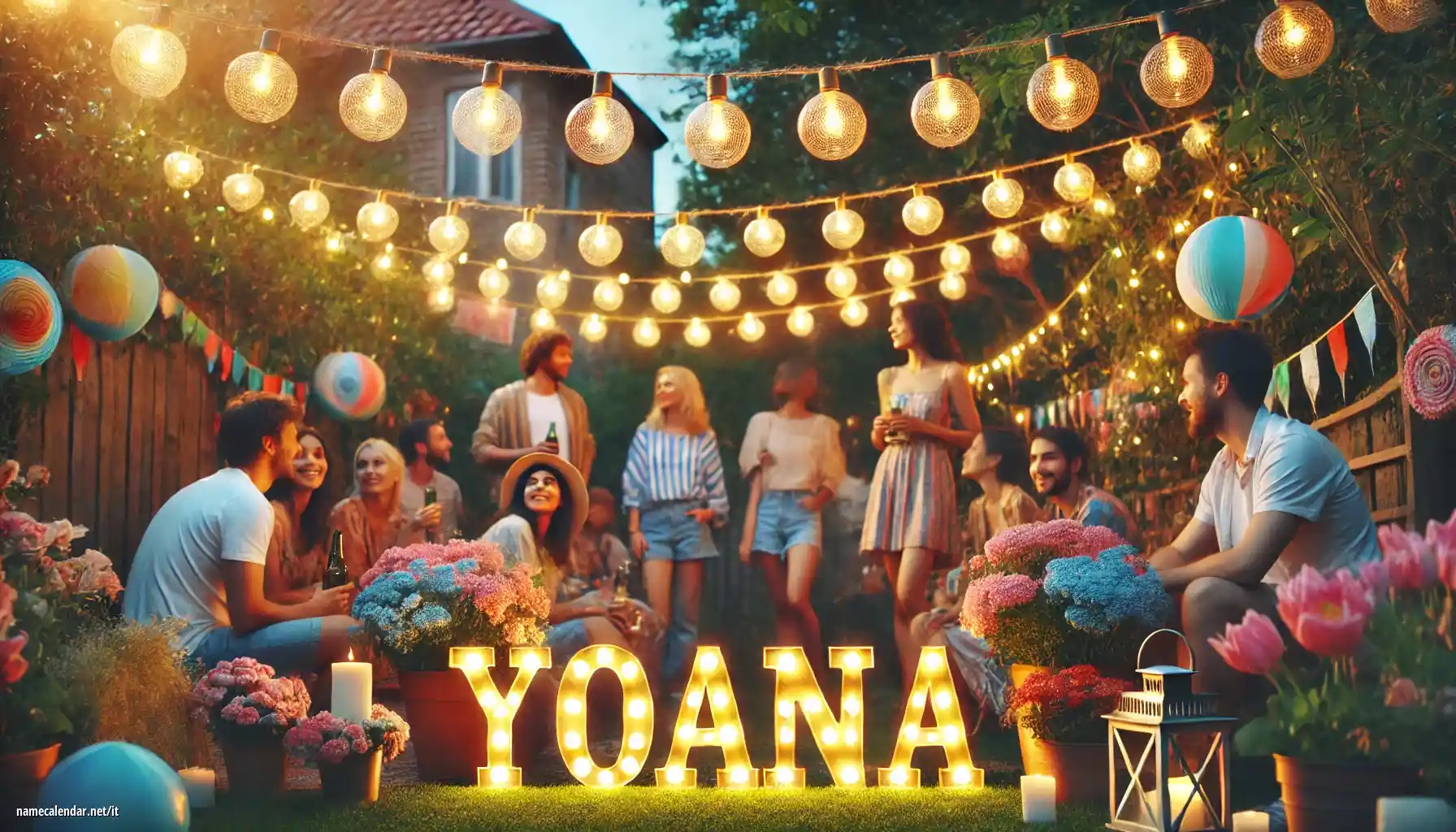 Celebrazione dell'onomastico e del nome - Yoana