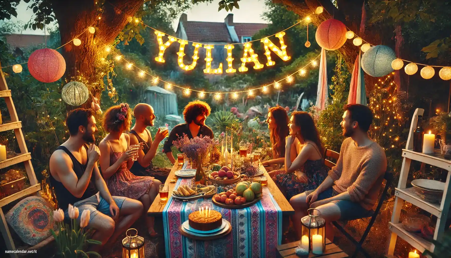 Celebrazione dell'onomastico e del nome - Yulian