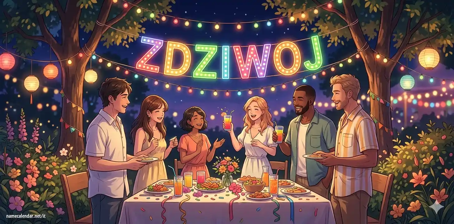 Celebrazione dell'onomastico e del nome - Zdziwoj