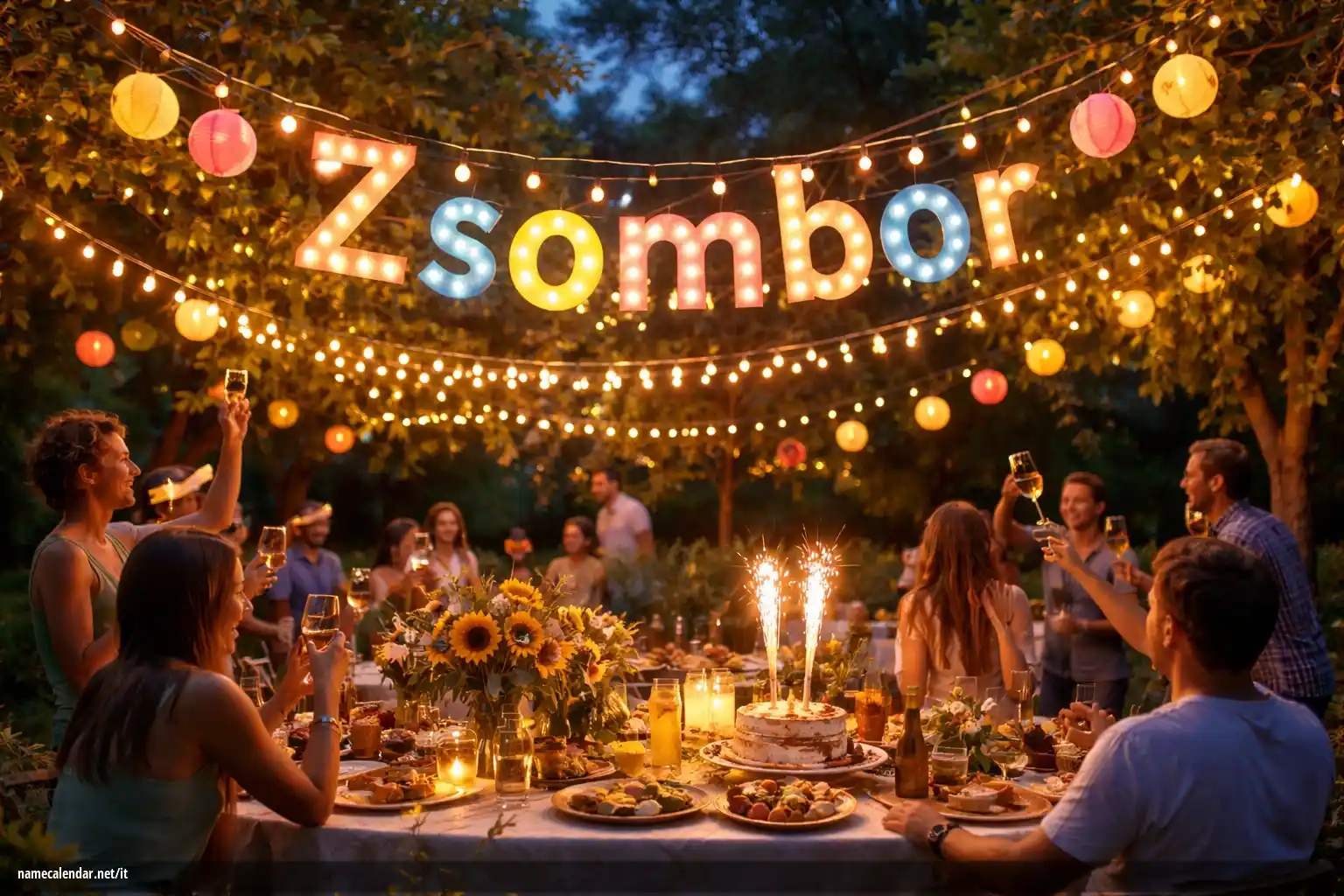 Celebrazione dell'onomastico e del nome - Zsombor