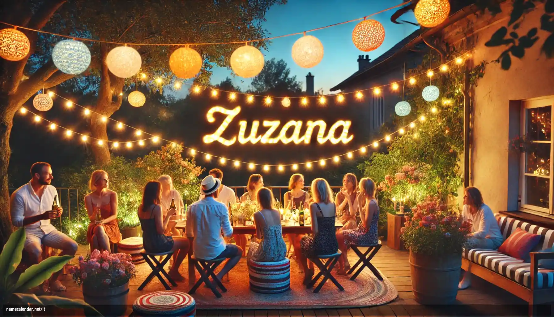 Celebrazione dell'onomastico e del nome - Zuzana