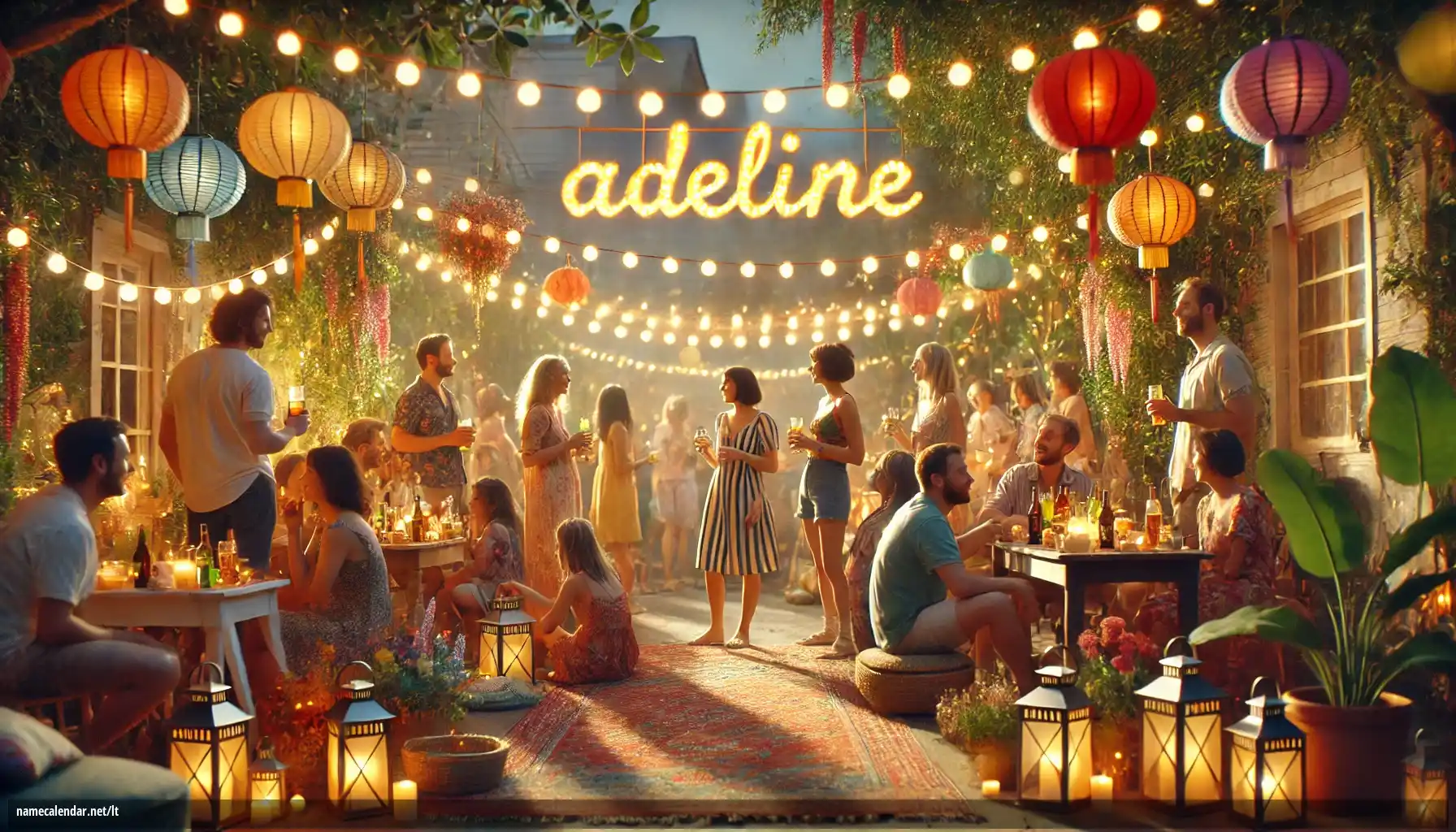 Vardadienio ir vardo šventimas - Adeline