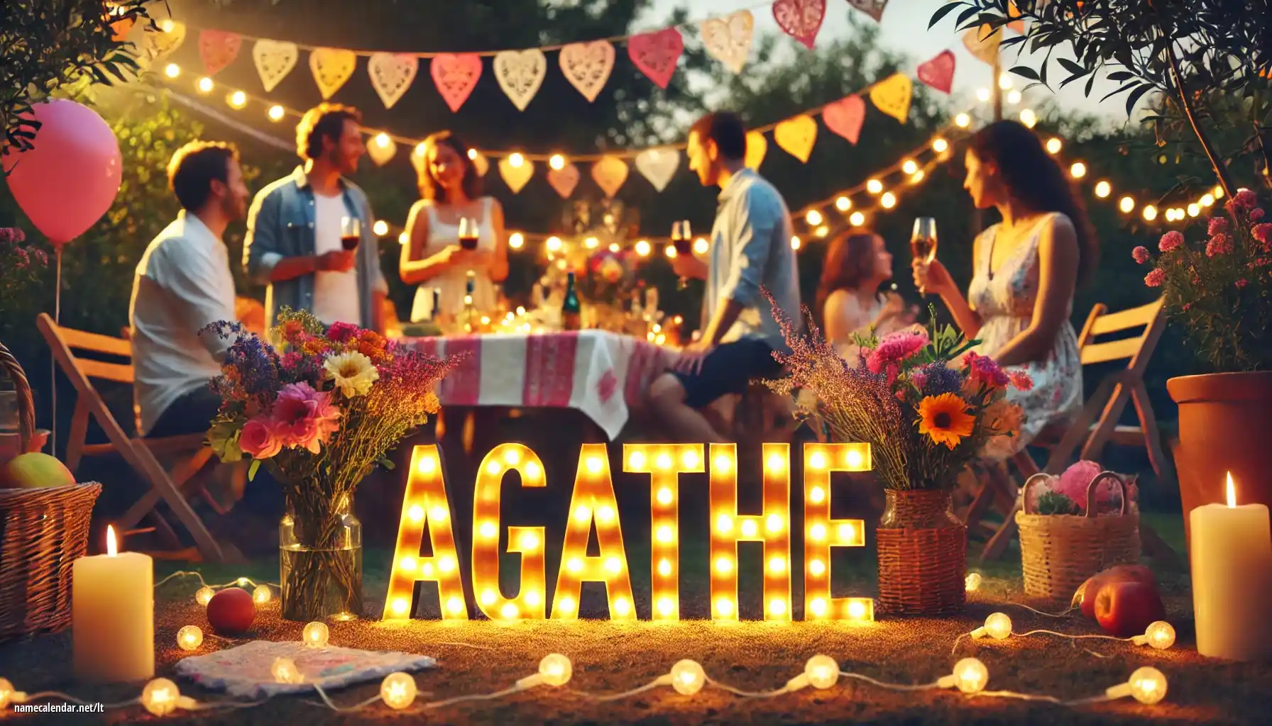 Vardadienio ir vardo šventimas - Agathe