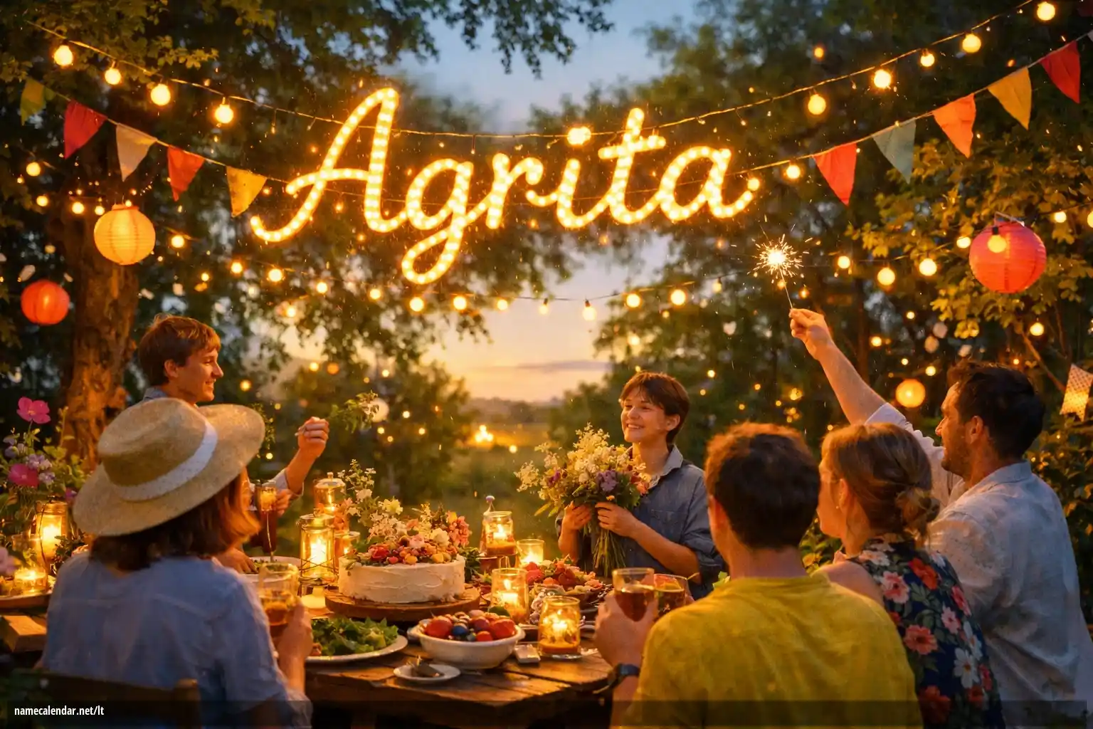 Vardadienio ir vardo šventimas - Agrita