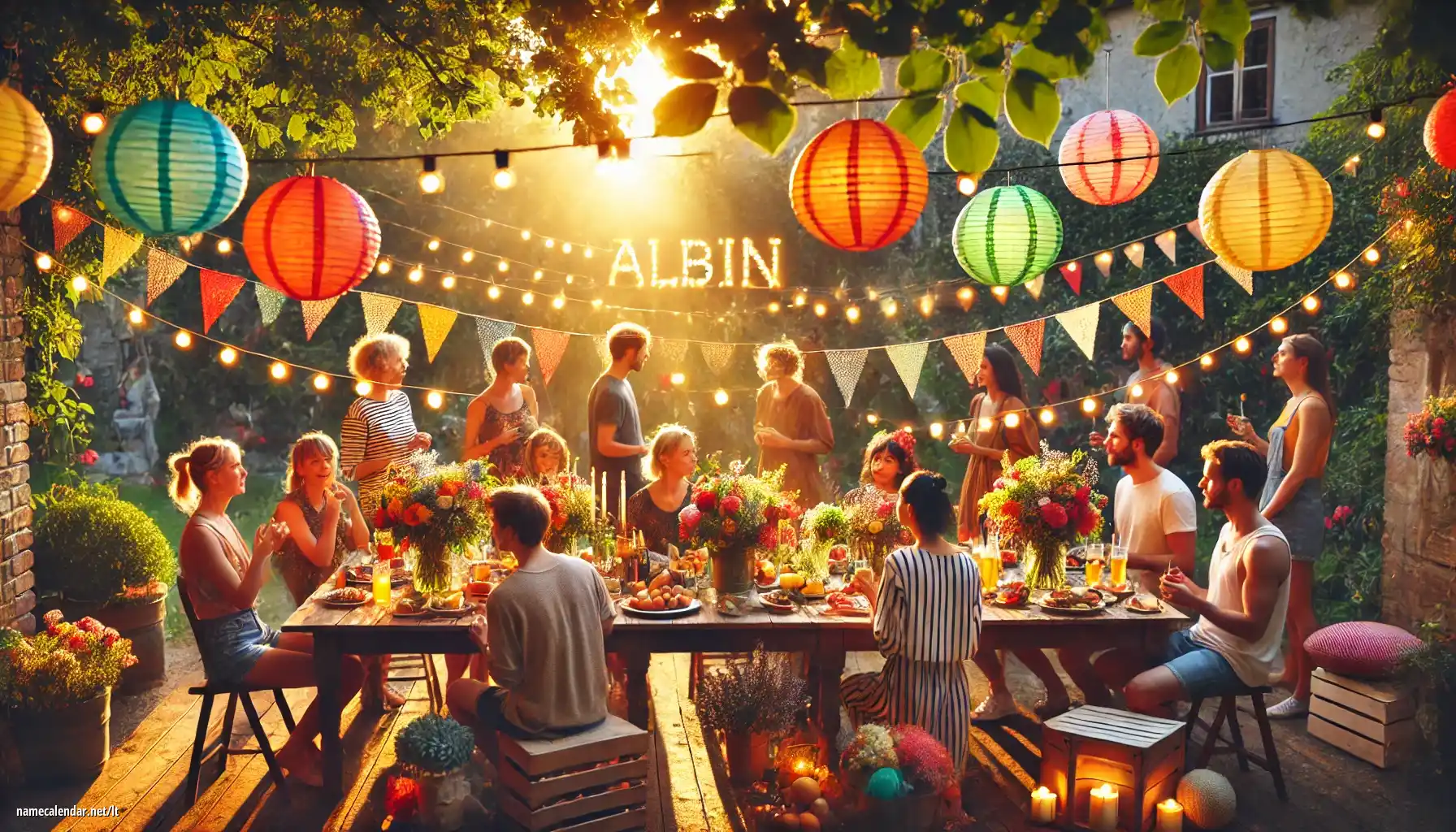 Vardadienio ir vardo šventimas - Albín