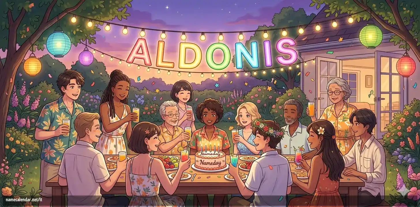 Vardadienio ir vardo šventimas - Aldonis