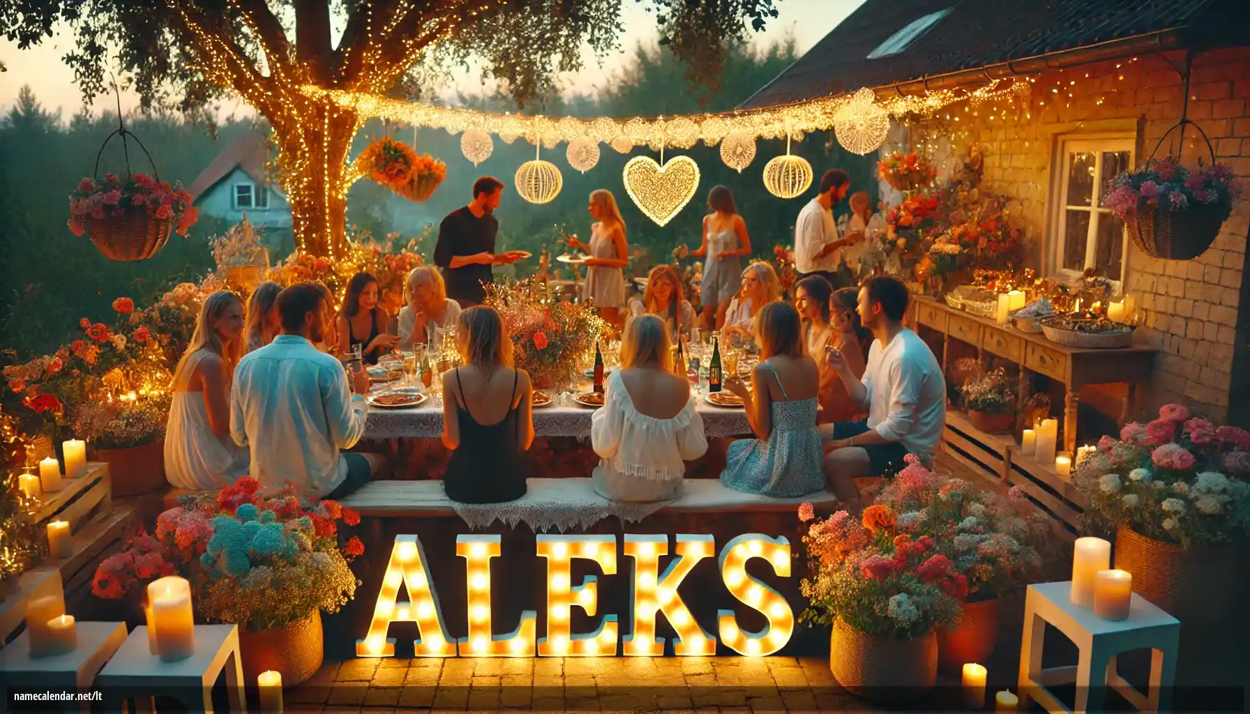 Vardadienio ir vardo šventimas - Aleks