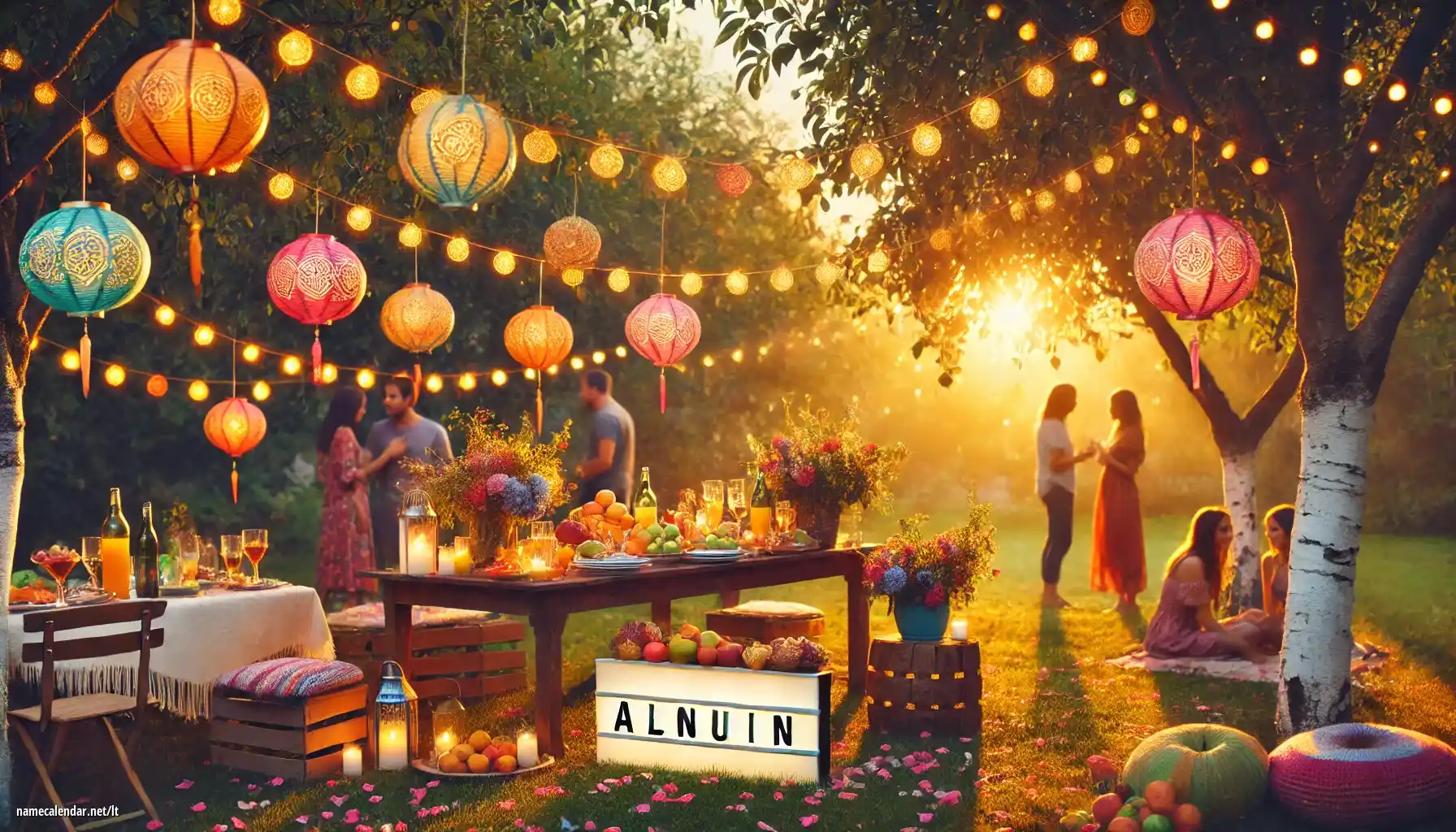 Vardadienio ir vardo šventimas - Alnuin