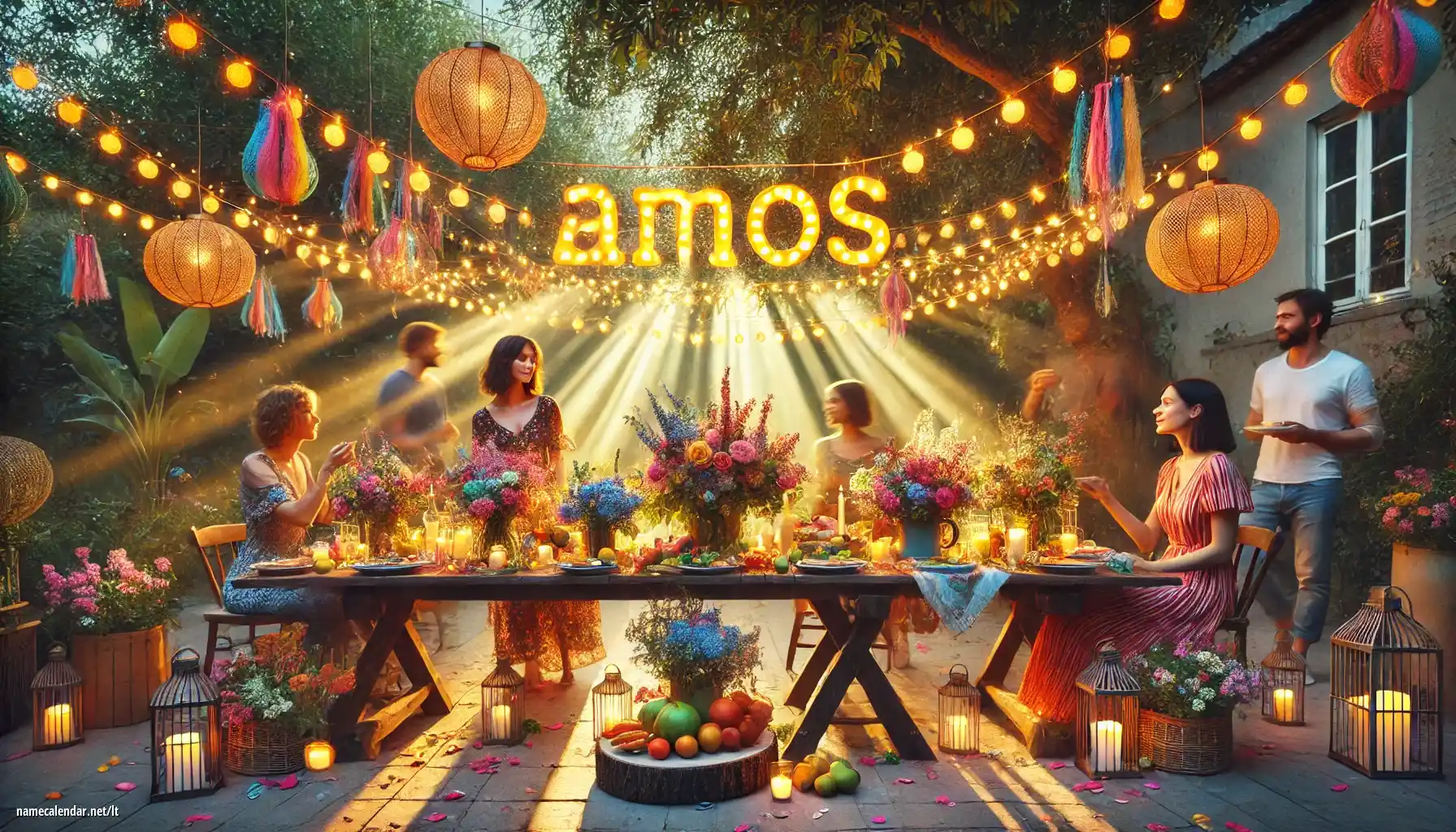 Vardadienio ir vardo šventimas - Amós